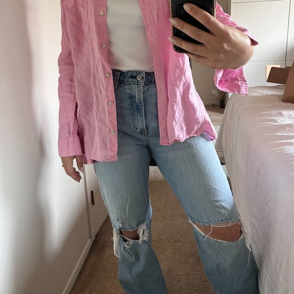Abercrombie 90s High Rise Relaxed Jeans - Picture 1 of 7